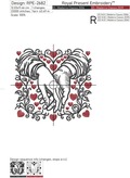 Hands of lovers Valentine's day - 4 sizes