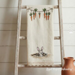 Bunny and Carrot Garland set - 6 sizes