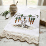 Bunny and Carrot Garland set - 6 sizes