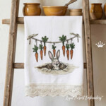 Bunny and Carrot Garland set - 6 sizes