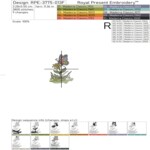 Hare with a flower and a butterfly set - 4 sizes