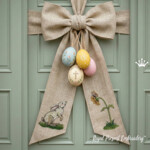 Set Hare with sunflower and butterfly - 5 sizes