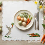 Hare with carrots set - 4 sizes