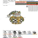 Baroque Santa Christmas Bauble - 3 sizes