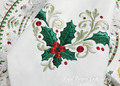 Holly Baroque Corner Christmas design - 3 sizes