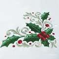 Holly Baroque Corner Christmas design - 3 sizes