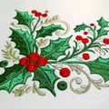 Holly Corner Christmas Baroque - 3 sizes
