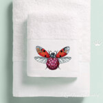 Ladybug Raspberry - 4 sizes