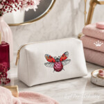 Raspberry Ladybug Machine Embroidery Design - 4 sizes