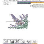 Lavender Provence corner - 4 sizes