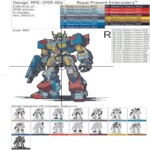 Robot Transformer medium - 6 sizes