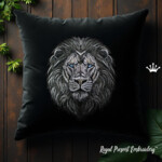 Portrait de lion royal - 5 tailles