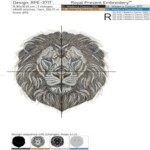 Regal Lion Portrait - 5 sizes