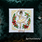 Christmas Mary ballerina - 4 sizes