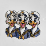 Dancing ducks and little sailors set  - 4 sizes