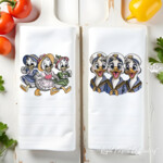 Dancing ducks and little sailors set  - 4 sizes