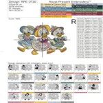 Dancing ducks and little sailors set  - 4 sizes