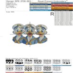 Dancing ducks and little sailors set  - 4 sizes