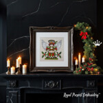 Christmas Angel Drummer large set - 4 sizes