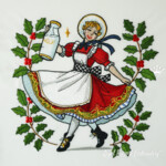 Christmas Milkmaid large set - 4 sizes