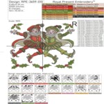 Christmas Lords a-Leaping Set - 4 sizes