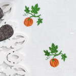 Mini Fruits & Vegetables Machine Embroidery Design Set – Pumpkin, Peppers, Beetroot and Apple