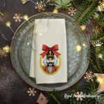 Nutcracker in festive decoration - 3 sizes