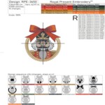 Nutcracker in festive decoration - 3 sizes