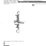 Our Forever Inscription - 4 Sizes