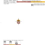 Q Tiny Monogram with Crown - 5 sizes