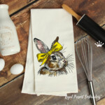 Rabbit with a bow girl - 4 sizes