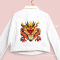 Red Horned Chinese Large Dragon - 4 sizes