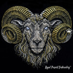 Aries Zodiac Sign - 5 sizes