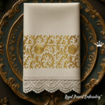 Rose Border Square Fragment - 4 sizes
