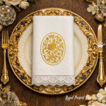 Ornement ovale Roses - 4 tailles