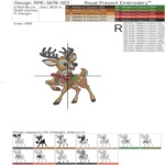 Fabulous Christmas deer's - 4 sizes