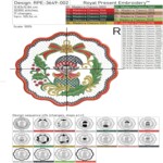 Checkered Elf Mug-Rug ITH - 4 sizes