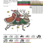 Santa Claus on the Northern Reindeer Large - 4 sizes