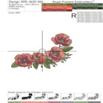 Scarlet Poppies Summer Corner - 4 sizes