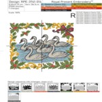 Seven Swans of Christmas - 4 sizes