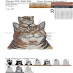 Daddy Cat with Kitten - 4 sizes