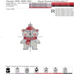 Christmas Polar Bear and Elf Set - 3 sizes