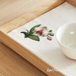 Nature's Charm: Orchid and Butterfly Set in 4 sizes