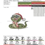 Year of the Snake - 4 sizes