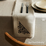 Sophisticated Swirls Arabesque corner - 5 sizes