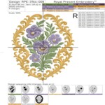 Spring Pansy Bouquet Baroque - 4 sizes