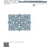 Embossing Regal Square - 4 sizes