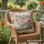 Summer Bunnies among Poppies and Wild Daisies Mega - 6 sizes