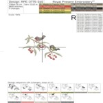 Detailed Hares, Birds & Poppies Embroidery Bundle - 3 sizes