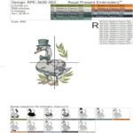 Swans Bride and Groom set small - 5 sizes